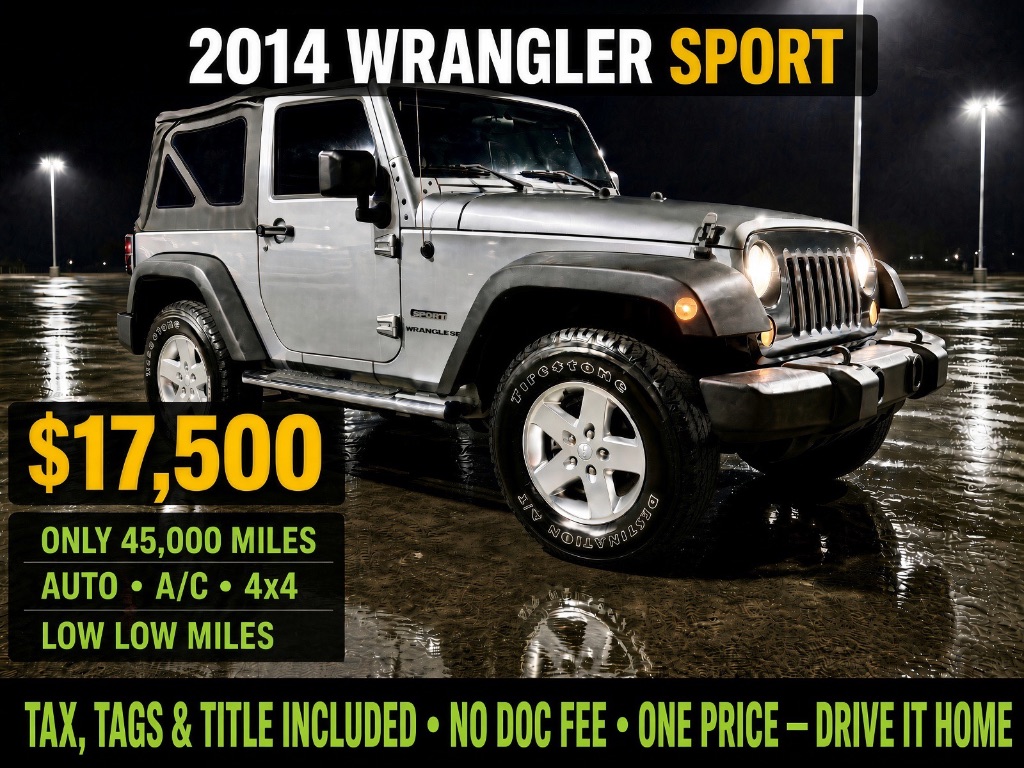 2014 Jeep Wrangler Sport